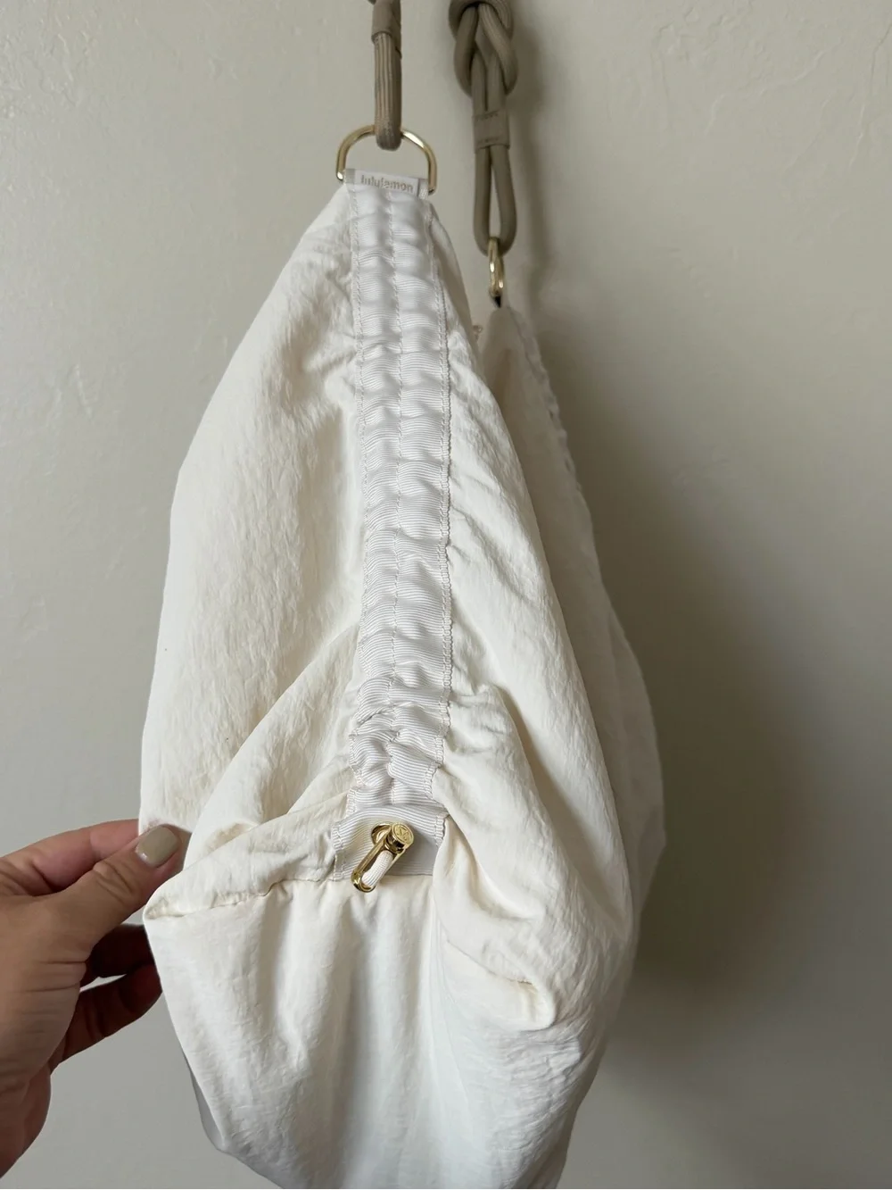 Lululemon convertible ruched crossbody bag